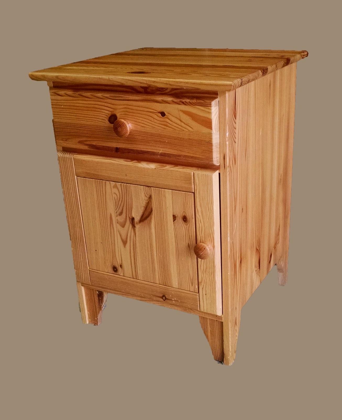 Uhuru Furniture & Collectibles Pine Night Stand 40 SOLD
