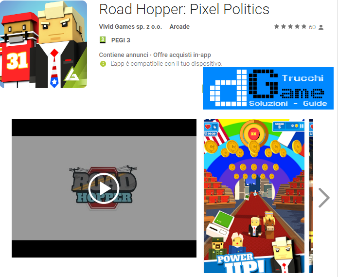 Trucchi Road Hopper: Pixel Politics Mod Apk Android v1.2