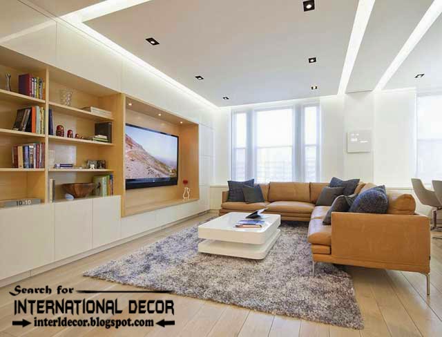 modern pop false ceiling designs ideas 2015 led lighting for living room