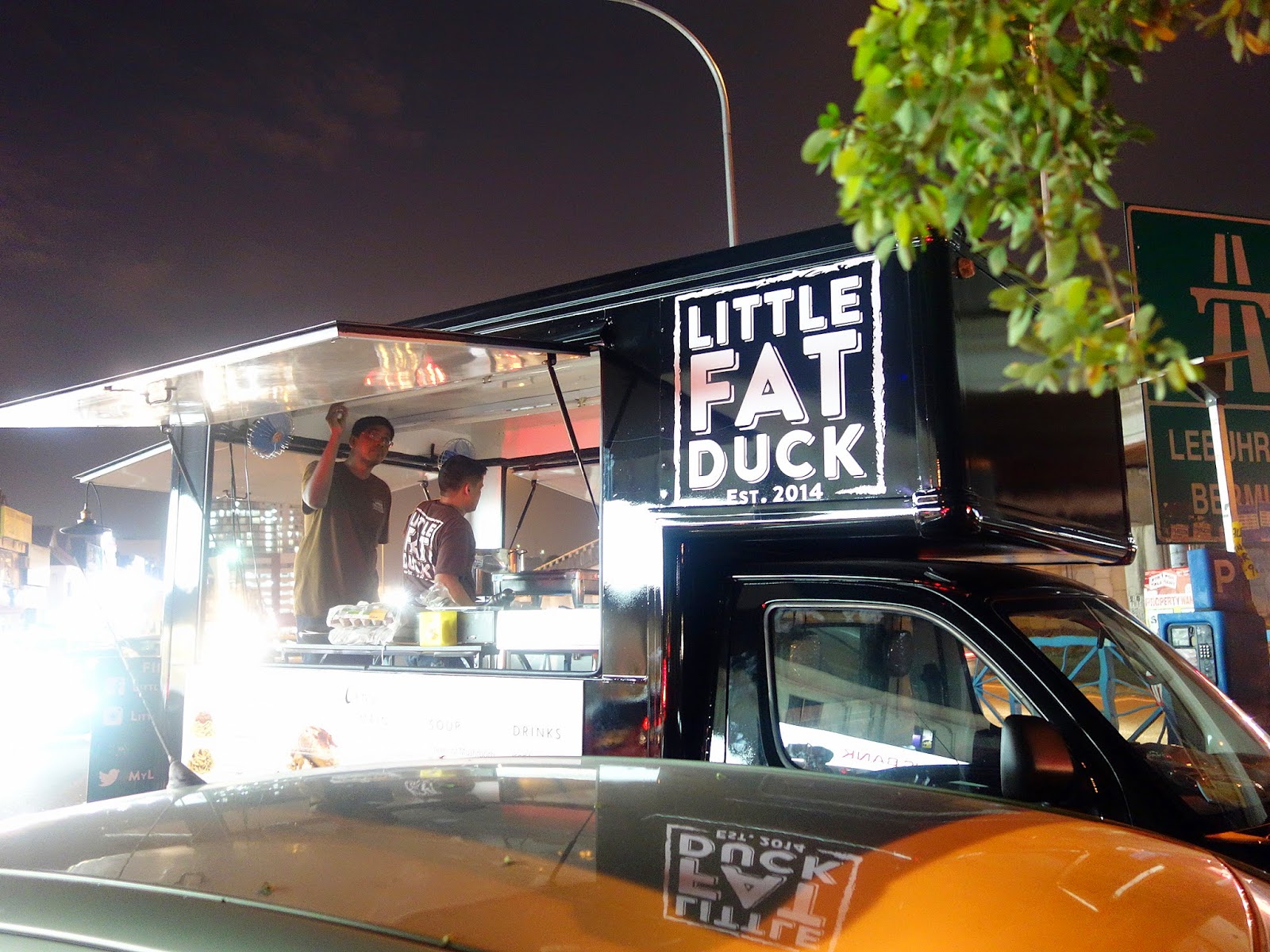 Little Fat Duck, Spagme, La Famiglia & Oishi Bento Food Trucks