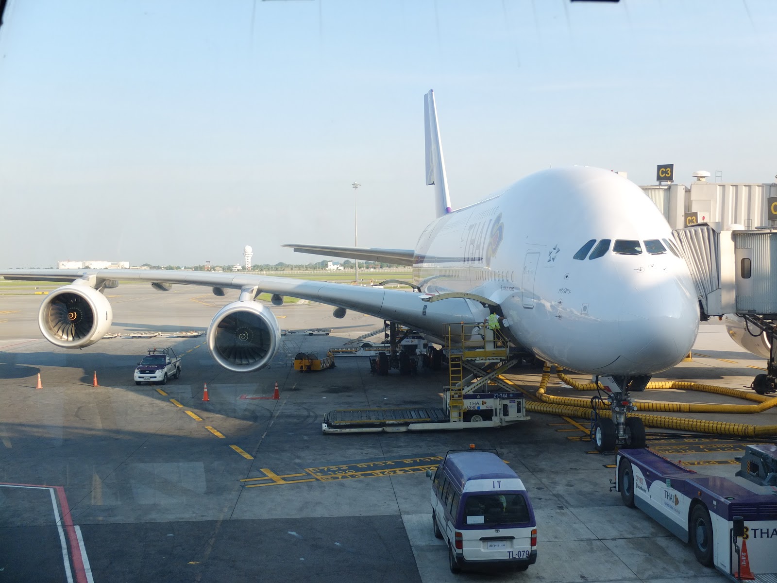 Avis du vol Thai Airways Paris → Bangkok en Economique
