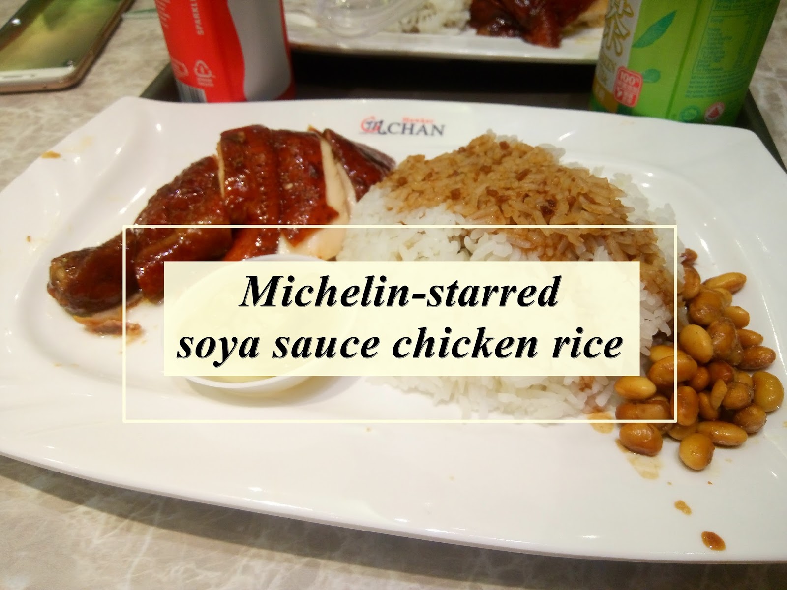 MICHELINSTARRED SOYA SAUCE CHICKEN RICE Hi5 the world