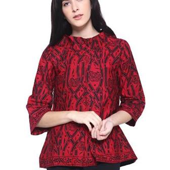 Model Blus Batik Remaja Yang Modis