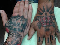 Her King Hand Tattoo