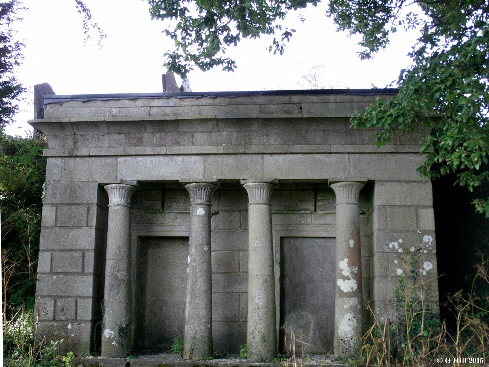 Ireland In Ruins Kilbride Pyramid Co Wicklow