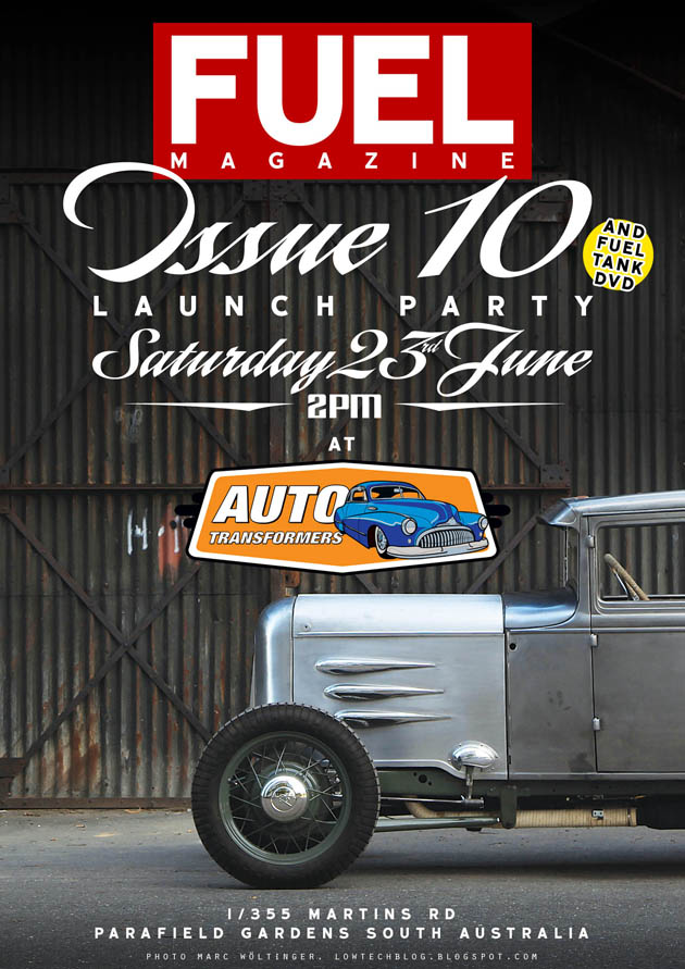 Fuel Magazine Issue 10 Launch Party Rusty Knuckles Motors and