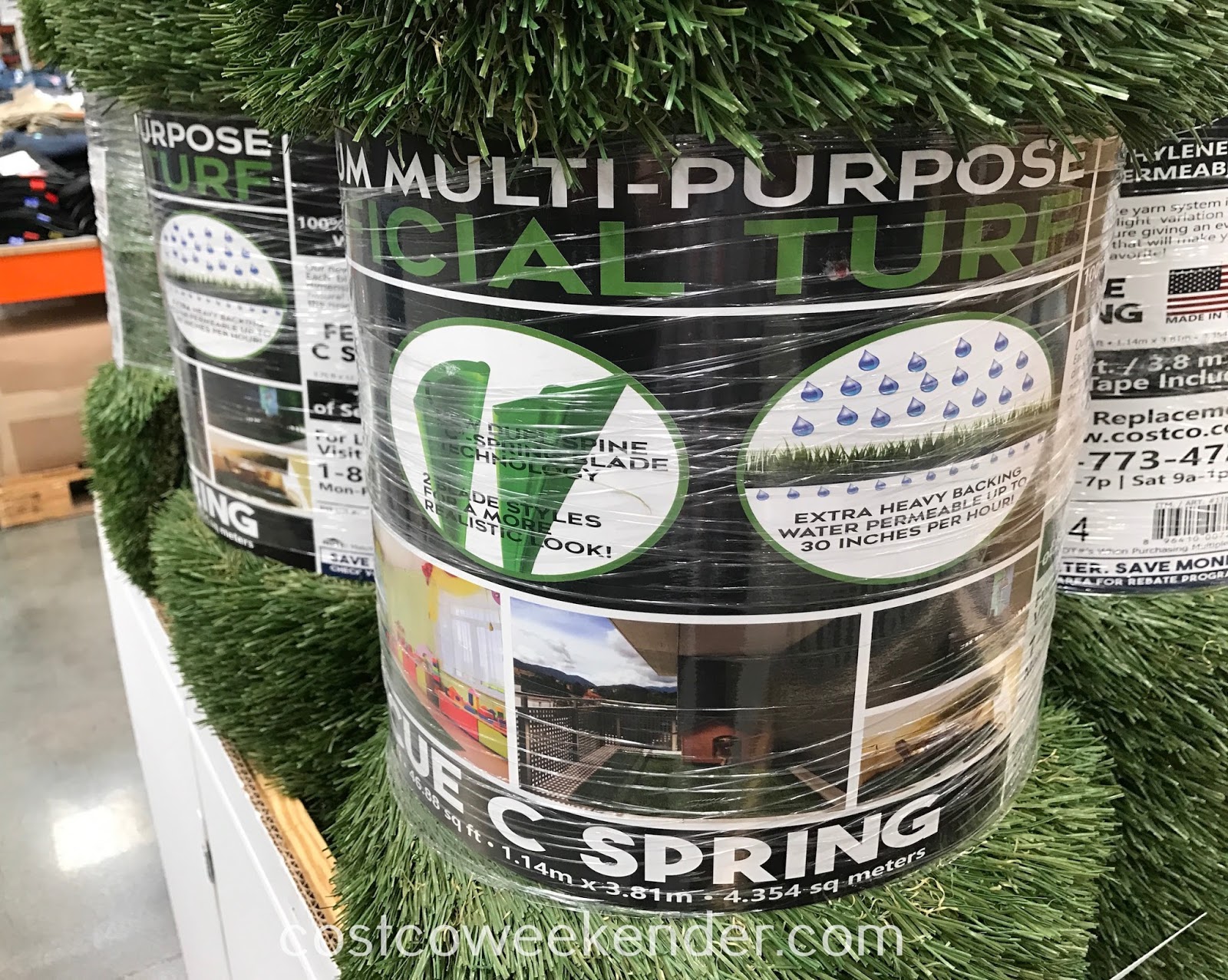 PreGra Fescue Artificial Turf Costco Weekender