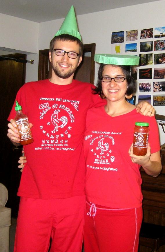 Halloween Costume Help: Sriracha Label