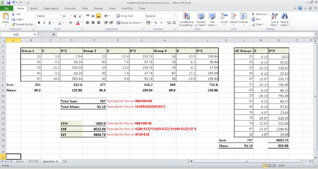 the tech pro kttpro com one way anova analysis of variance anova on excel