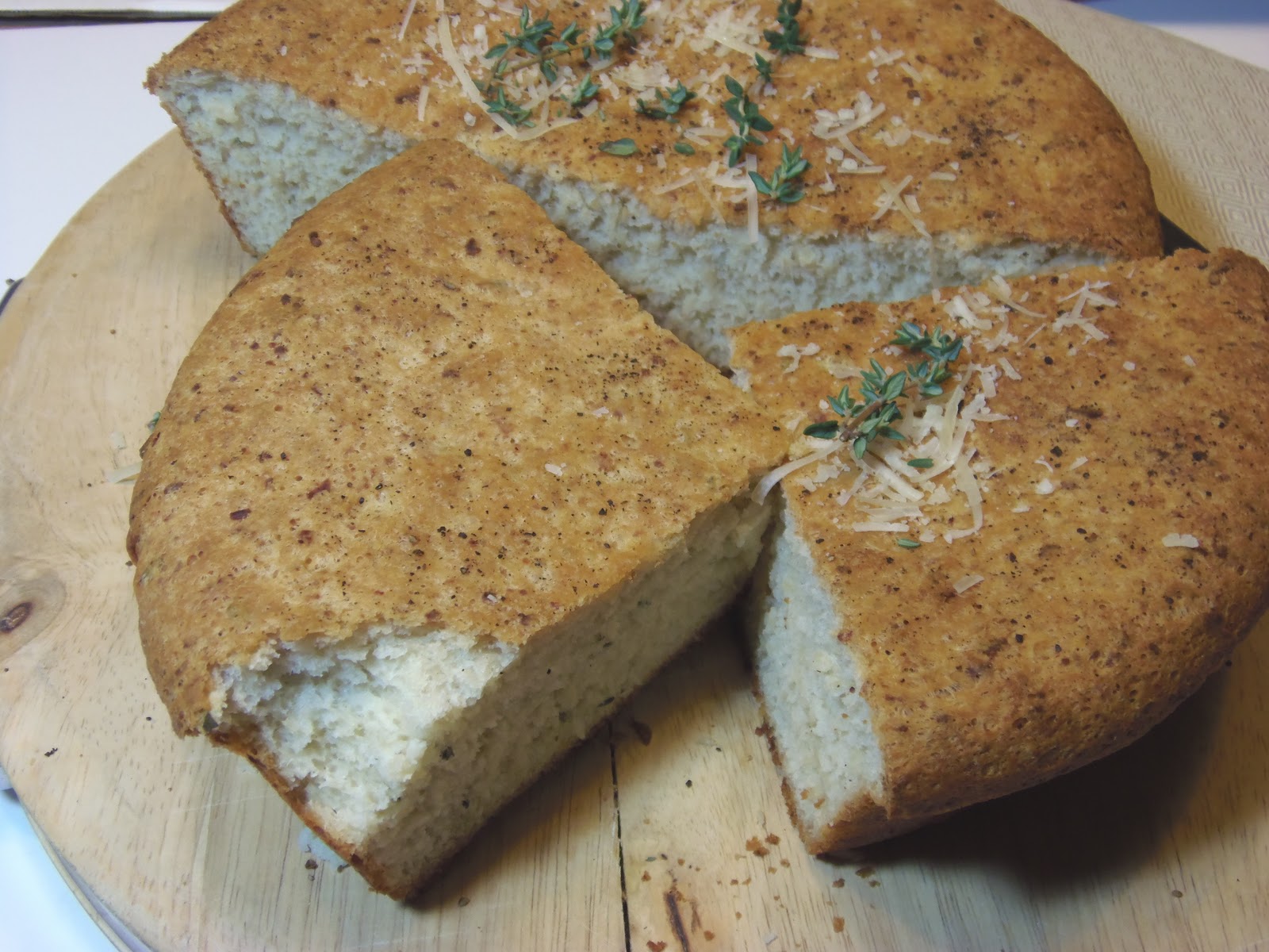 Kudos Kitchen By Renee Parmesan and Thyme Peasant Boule