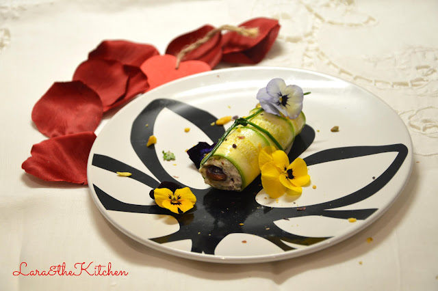 cannolo zucchine e robiola