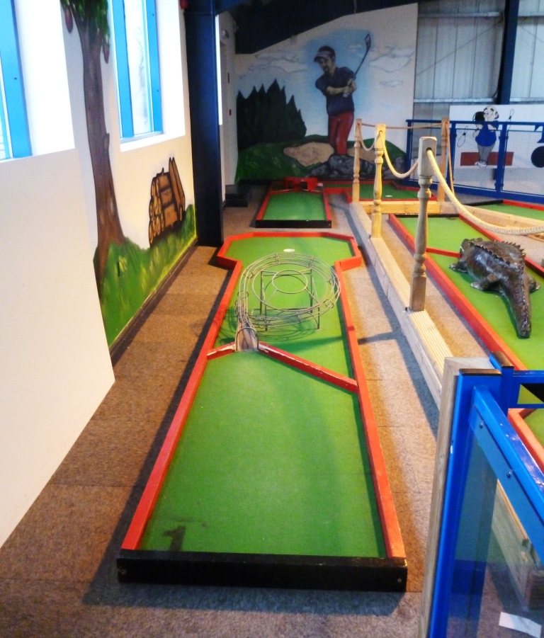 The Ham and Egger Files Indoor Crazy Golf at Brean Leisure Dome