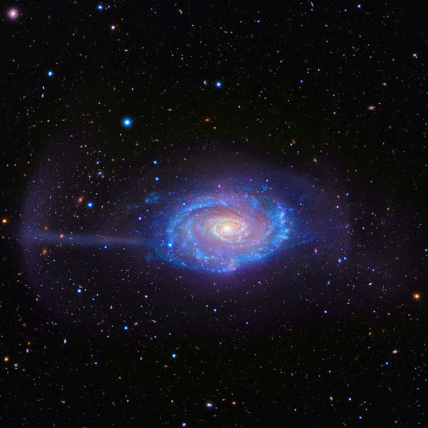 Ringed Spiral Galaxy NGC 4651