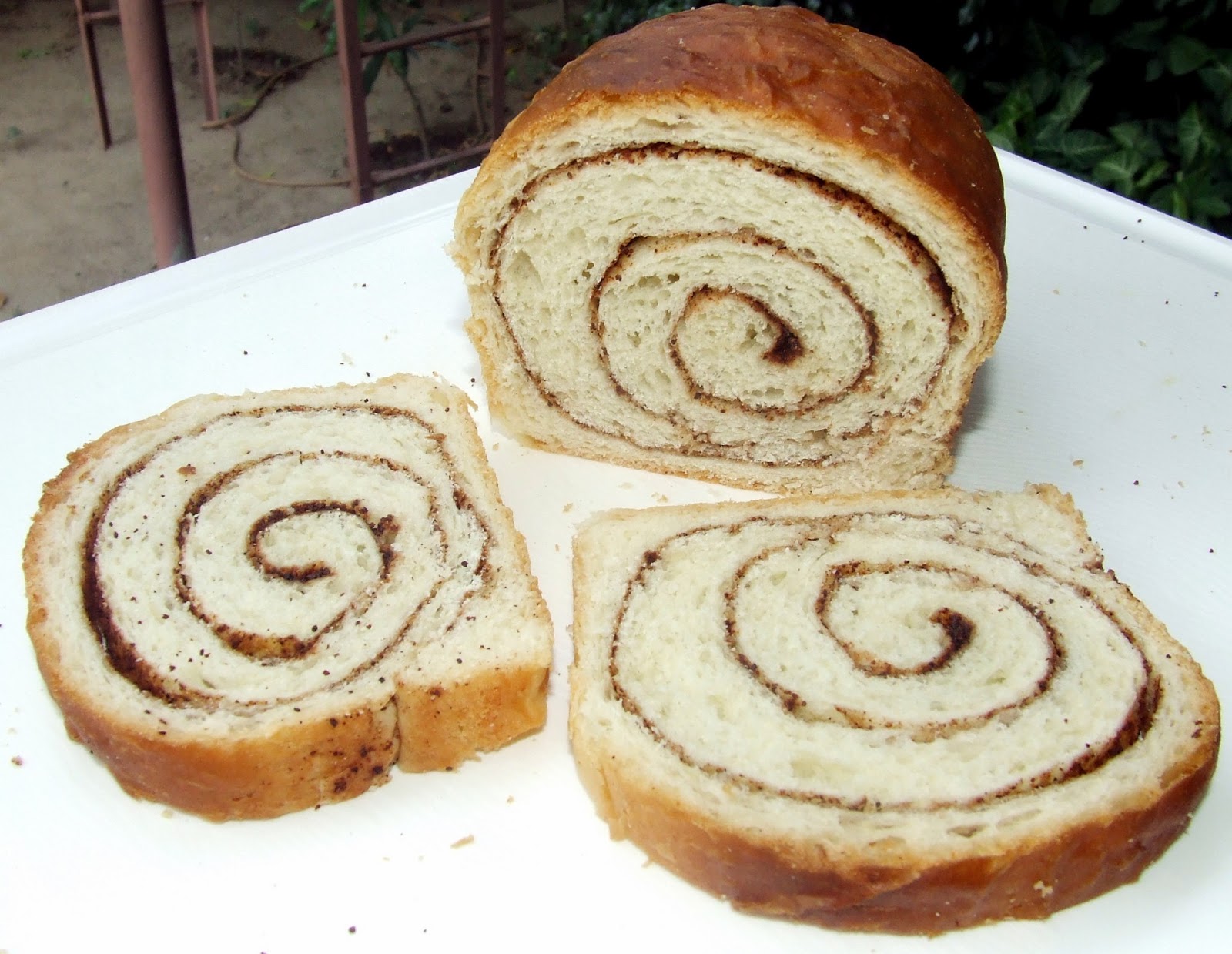CINNAMON SWIRL LOAF TWO WAY (WITH BUTTER AND EGGS AND WITHOUT) Ambrosia