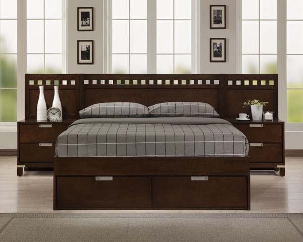 Am looking for wood project: Cool King size bed woodworking plans night