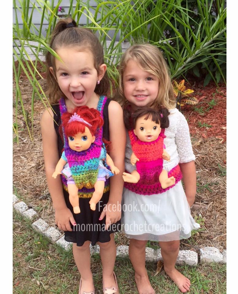 The Larsen Daily Crochet baby carrier pattern **FREE**