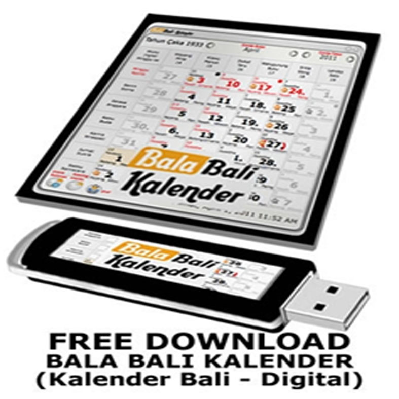 ADI SUSANTO: KALENDER BALI DIGITAL (BALABALI KALENDER)