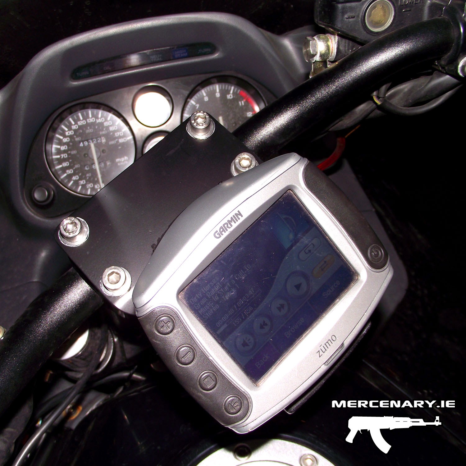 CBR1000F - GPS Bracket