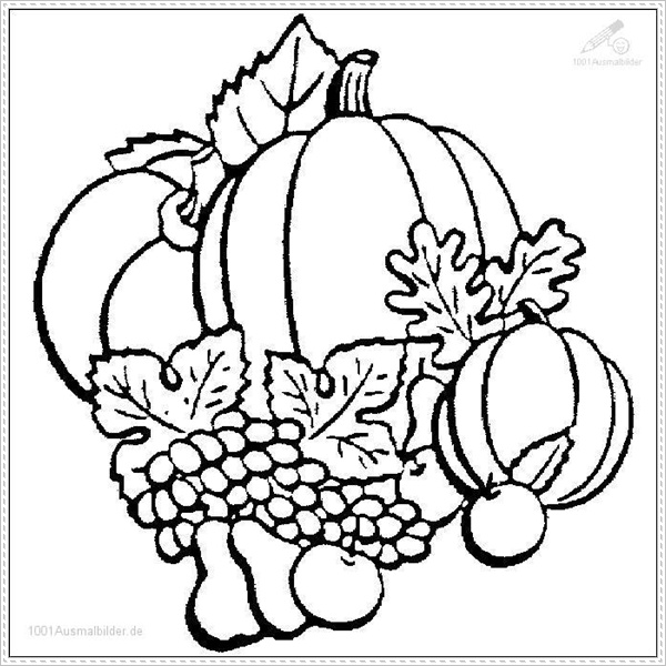 Ausmalbilder zum Ausdrucken Ausmalbilder Herbst