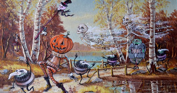 Shivers of Delight: Thrift Store Art Can Be Scary