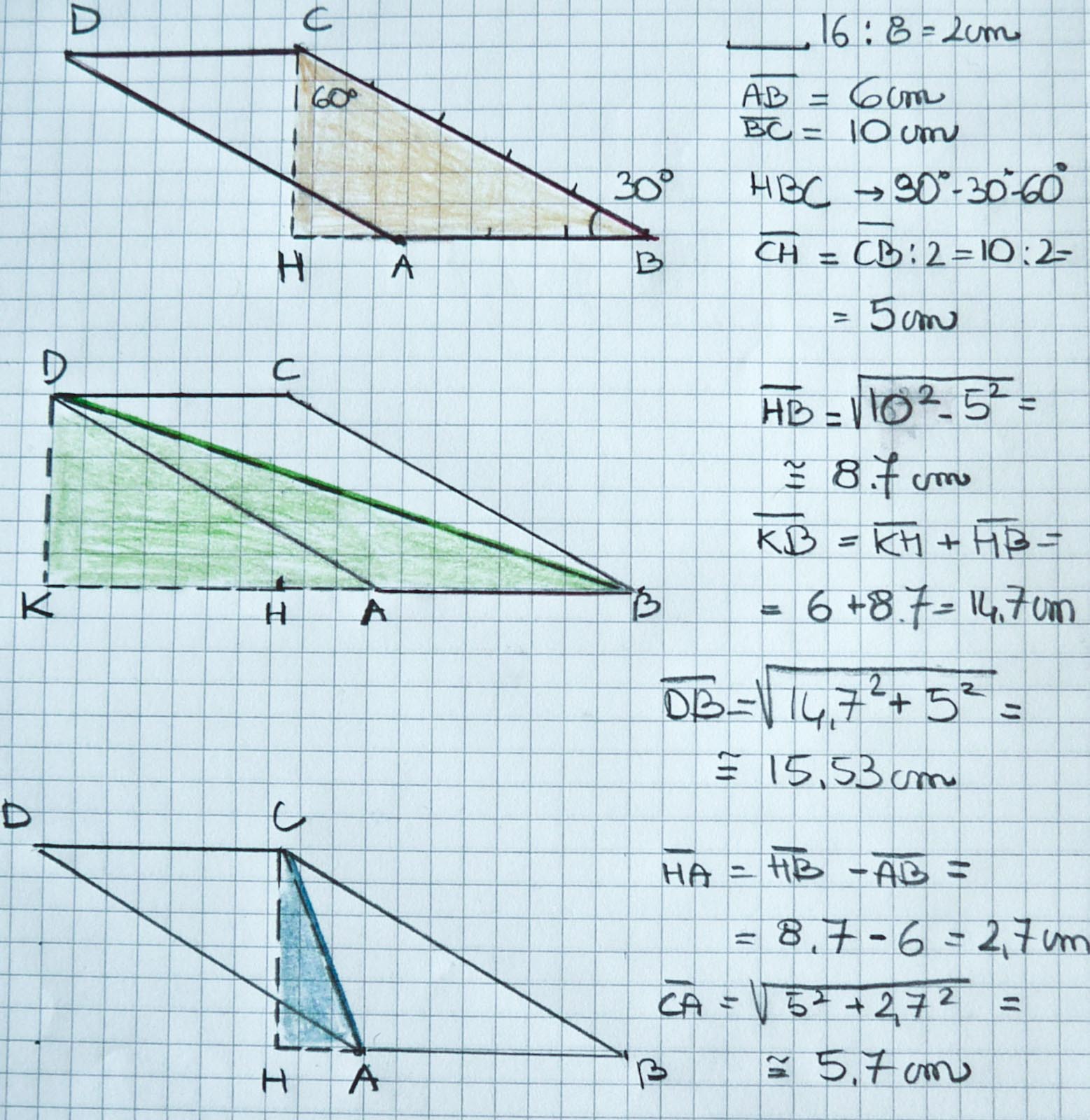 Come Calcolare La Diagonale Di Un Parallelogramma