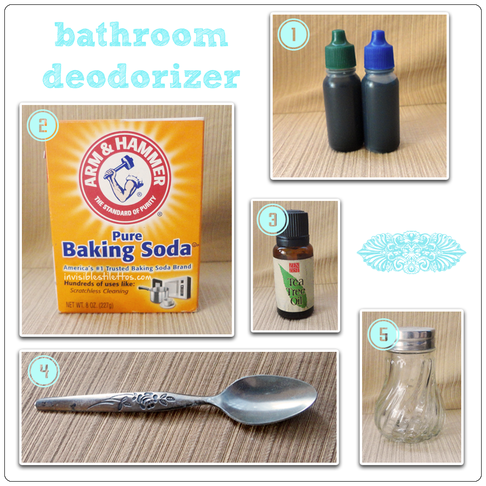 DIY Bathroom Deodorizer INVISIBLE + STILETTOS