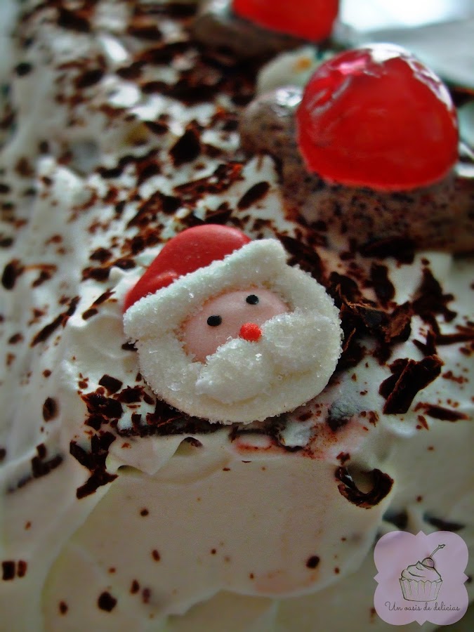 Tronco de Navidad selva negra