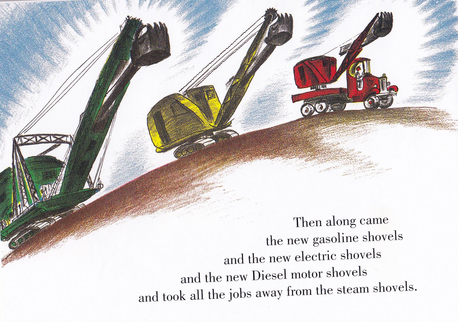 Mike mulligan and his steam shovel фото 11