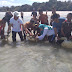 Hartanto Lepas 3 Ekor Penyu di Pantai Lanal Saumlaki