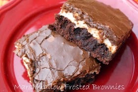 Marshmallow Frosted Brownies
