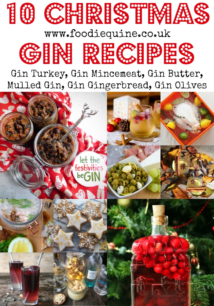 Merry Ginmas! 10 Christmas Gin Recipes Foodie Quine Edible Scottish