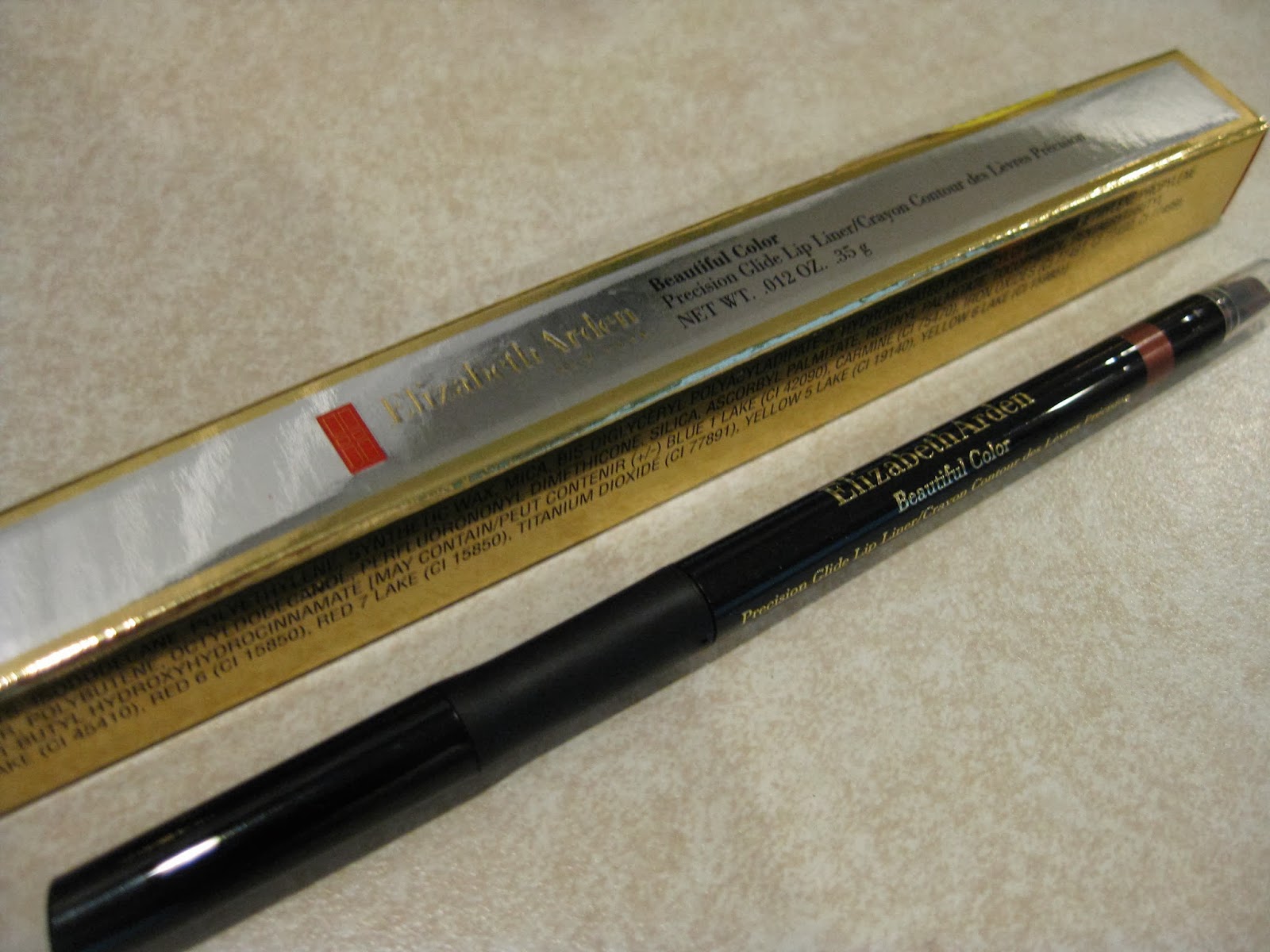 Elizabeth Arden Beautiful Color Precision Glide Lip Liner "Sugared Kiss 09"