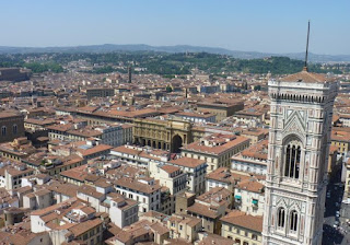 Piazza della Repubblica desde lo alto de la cúpula del Duomo. Piazza della Repubblica desde lo alto de la cúpula del Duomo.