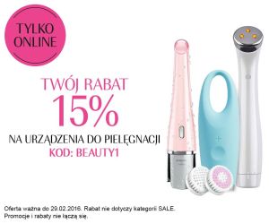 Urządzenie do pielęgnacji 15% taniej w Perfumerii Douglas Promocje i wyprzedaże