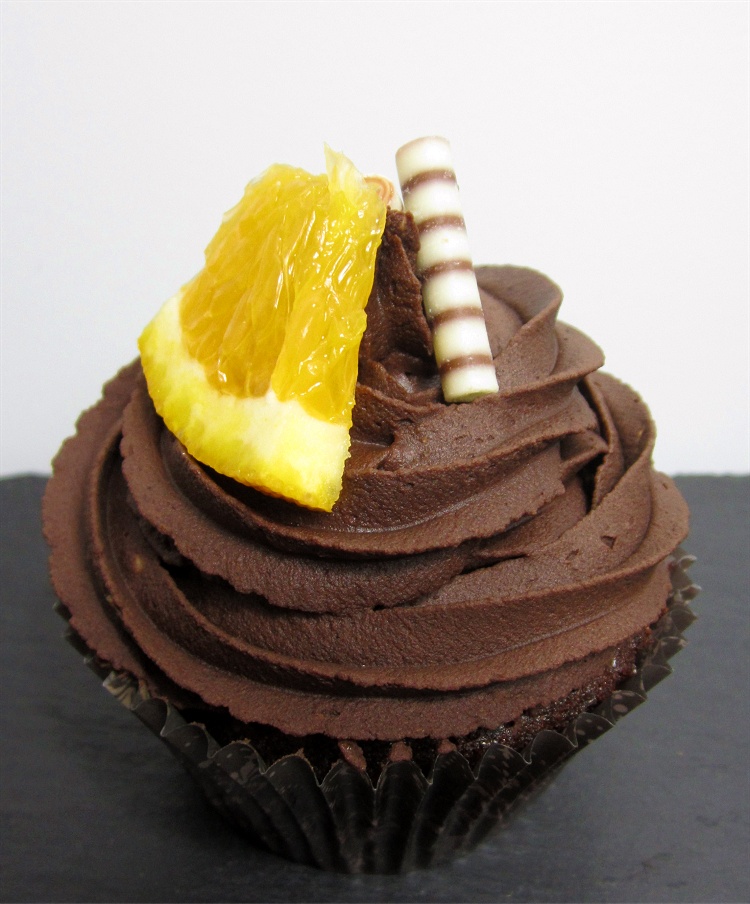 Schokoladen-Orangen-Cupcakes 2