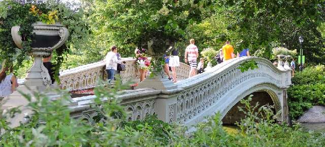 The Bow Bridge (Tour Stop) The Bow Bridge - Pedicab Tour Stop