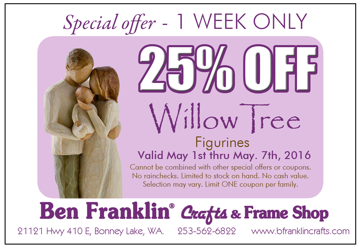 Willow tree online coupons