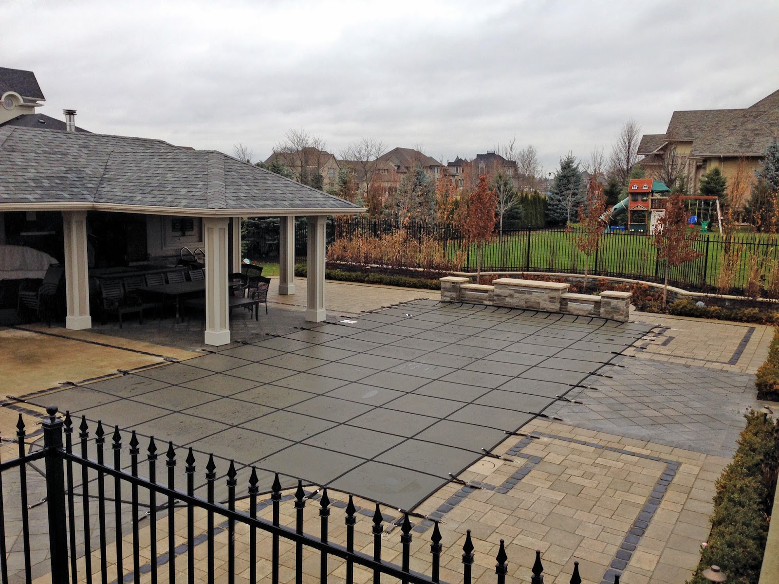 COVERSTAR Safety Swimming Pool Covers for Automatic and Solid & Mesh