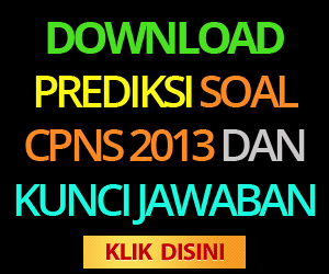 download prediksi soal cpns 2013 dan kunci jawaban