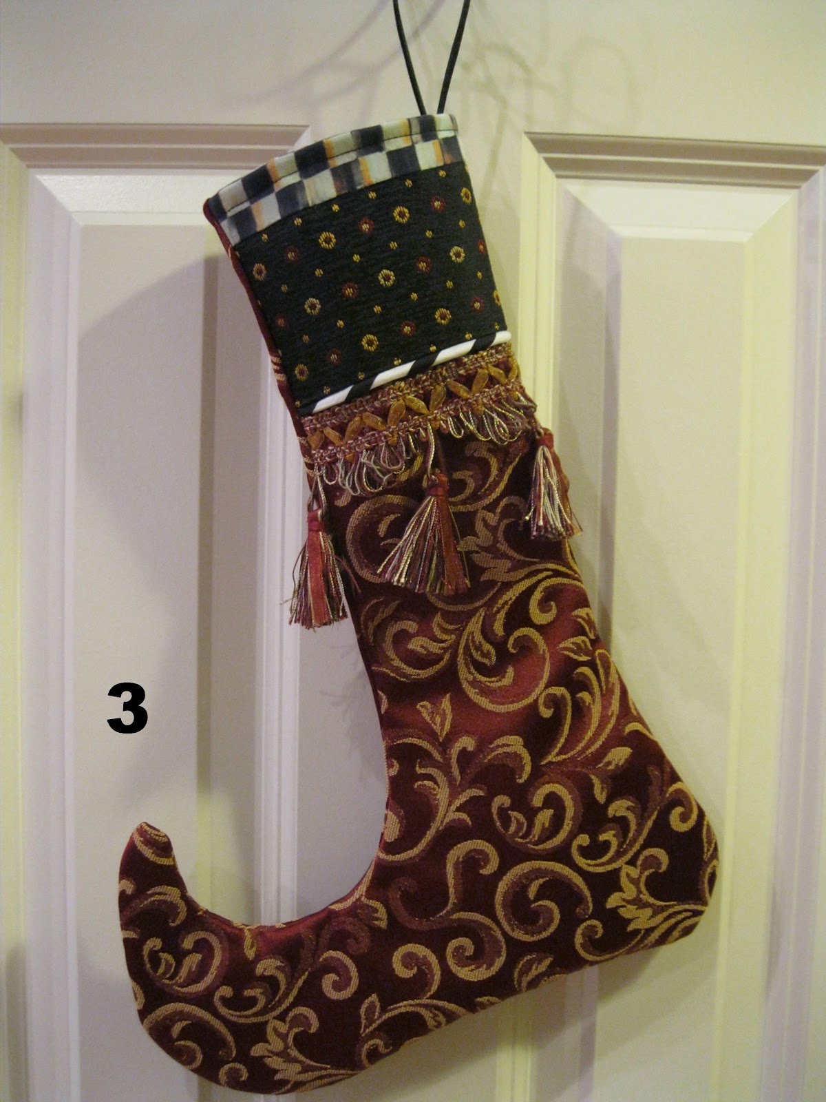 MackenzieChilds Knockoff Christmas Stockings Pandora's Box