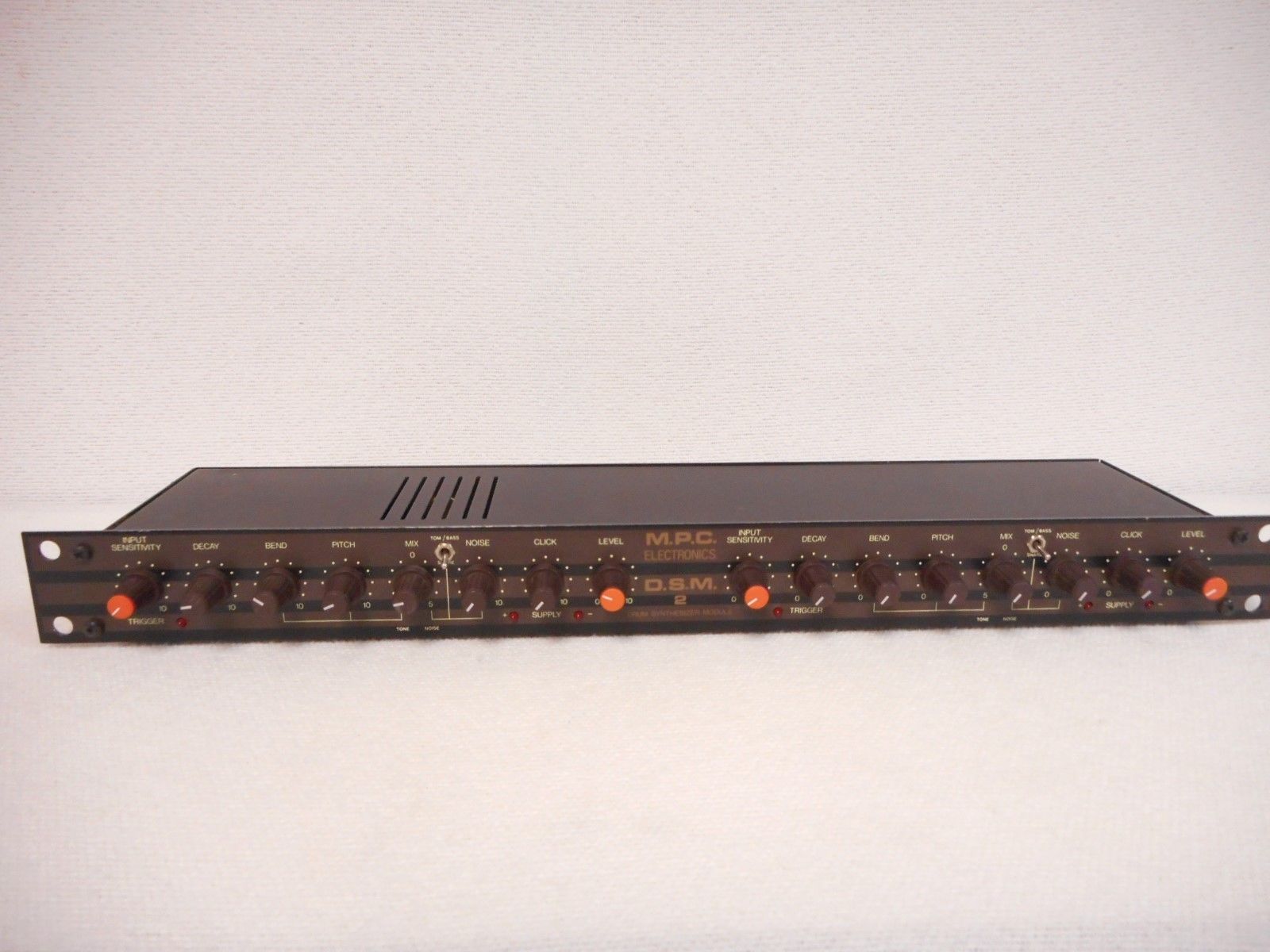 MATRIXSYNTH Vintage MPC DSM2 British Analog Drum Synthesizer Module SN