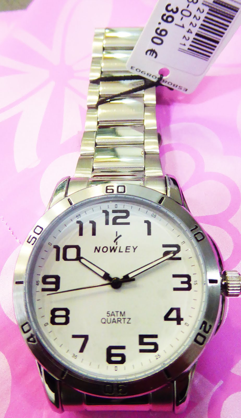 Reloj Nowley, de señora, sumergibles, de acero libre de nikel
