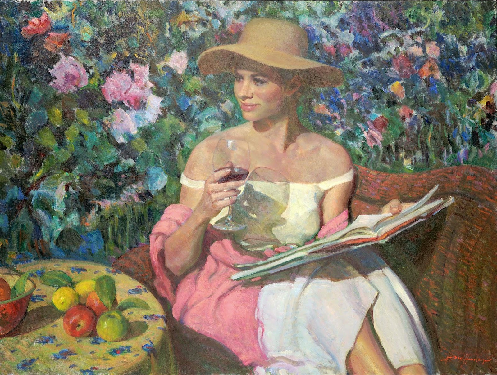 Don Hatfield, 1947 | Romantic Impressionist painter | Tutt'Art ...