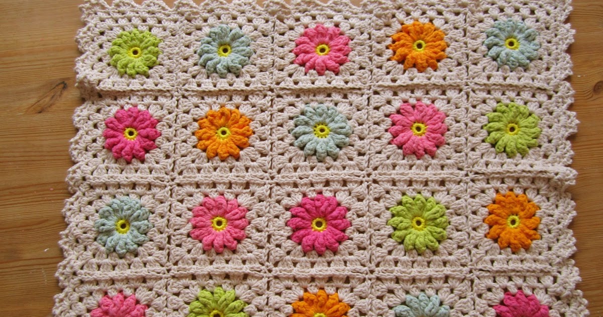 Flower Square Tutorial III