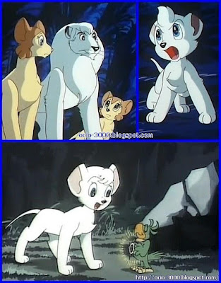 Dibujos animados antiguos (de los 60). El Emperador de la Selva / Kimba, el León Blanco (1965). Caricaturas.
