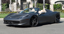 ferrari 458 spider grey matte carscoops cars kinds wheel nah aftermarket perfected manufacturers companies few forgiato ghastly outright creating looking