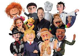 Terry Fator and his puppets