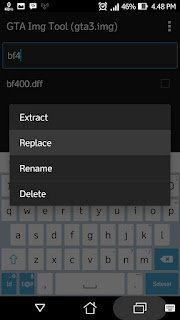 Cara Replace Mod DFF di GTA SA Android