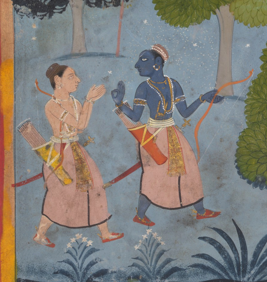 Indian Epics: Images and PDE Epics: Image: Rama and Lakshmana Search ...