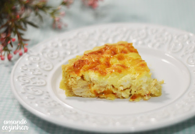 receita de quiche de frango e queijo fácil passo-a-passo